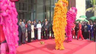 colombo shangri la hotel opening  - කොළඹ ෂැන්ග‍්‍රිලා හෝටලය ජනපති අතින් විවෘතවේ