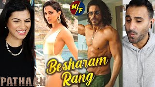 BESHARAM RANG Song REACTION!! | PATHAAN | Shah Rukh Khan, Deepika Padukone | Vishal & Sheykhar
