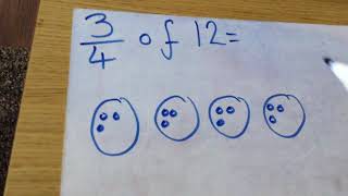 Year 2 Maths: Finding three quarters of an amount