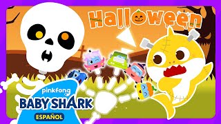 [Halloween🎃]¿Dónde están mis deditos? | Deditos del Esqueleto | Tiburón Bebé | Baby Shark en español