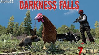 7 Days To Die - Darkness Falls Ep58 - A Wreck of a Hunter!