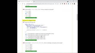 Daniel Liang Java Chapter 8 Multiple Choice Questions