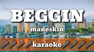 BEGGIN - Måneskin | karaoke version