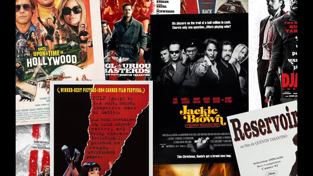 Quentin Tarantino's Filmography - YouTube