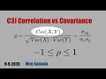 C3) Correlation vs Covariance