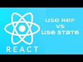useRef vs useState on React Hook Component