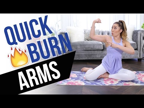 Quick Burn Arms! Incredible Arm Toning Workout - no equipment, no pushups! Quick Burn Arms! Incredible Arm Toning Workout - no equipment, no pushups!