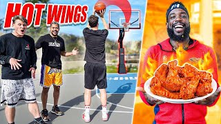 Basketball But 1 Miss = 1 Extreme Hot Wing