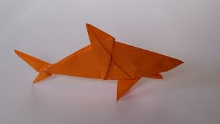 How To Make Scott's Origami Shark  (Mano) 2 of 2