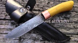 WIN THIS: Osage and Damascus Steel Knife