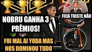 NOBRU GANHA 3 PRÊMIOS E DEIXA YODA SEM REAÇÃO! PEDIU ATÉ MÚSICA NO FANTÁSTICO!