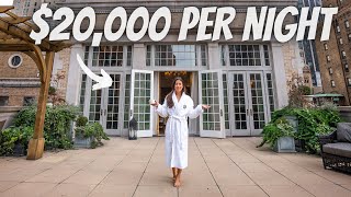 SLEEPING IN A $20,000 PER NIGHT NEW YORK PENTHOUSE