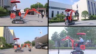 1 ton small excavator China manufacture factory, looking for agent