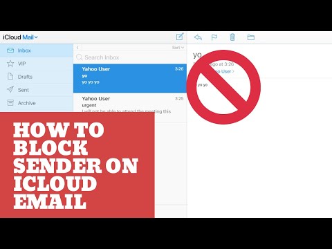 How to Block a Sender in iCloud Mail