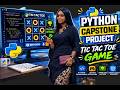 Python Capstone Project | Tic Tac Toe Game Presentation by Trainee, Onojake Tintin | Hamplus Hub