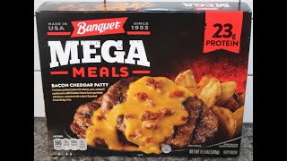 Banquet Mega Meals Bacon Cheddar Patty Review