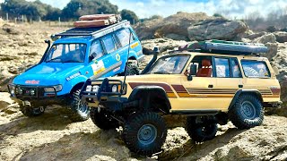 Toyota land cruiser Fj60 & Lc80  1/10 Scale rock Crawler