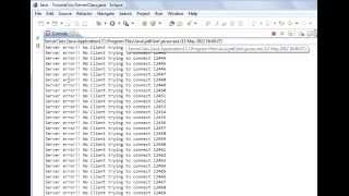 Java programming Lesson 51 Java Sockets 4 : Server running 24/7