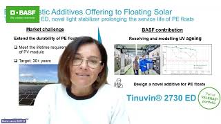 Marie Laure I BASF I 3rd Annual Floating Solar PV Forum 2023