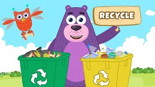 What is recycling? | Recycling for children | Learn to recycle | Polly Olly