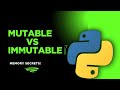 Python Mutable vs Immutable Data Types | Internal Working Explained