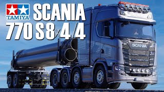 【Tamiya 56371】1/14 RC Scania 770 S 8×4/4