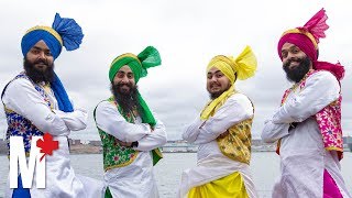 What it feels like to dance with the Maritime Bhangra Group