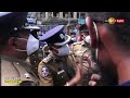 අන්තරේ සහ පොලීසිය අතර උණුසුම් තත්ත්වයක් protest