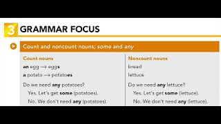 Interchange Intro U9.3 GRAMMAR FOCUS