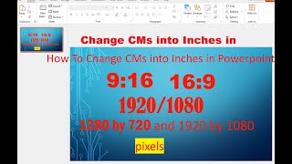 How to Change Slide Size in micro soft PowerPoint