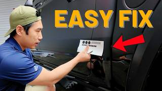 Vinyl Wrap Damage? Patch It In Seconds Like a Pro (No Rewrap Needed!)
