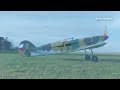 avia b 35 scale rc plane maiden flight 4k syrovice 2022