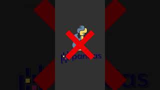 STOP Using Pandas. Use Polars Instead! #shorts