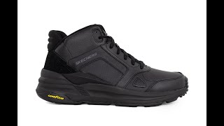 Skechers Ανδρικό Μποτάκι Μαύρο Global Jogger-High Flight 237204/BBK