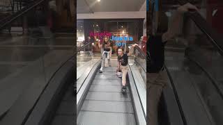 Splits on the escalators