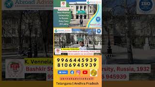 Hyderabad Student Review on  Bashkir State Medical University, UFA, Russia | Low Fees in Russia