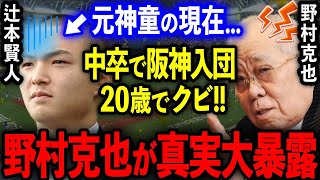 【伝説の神童】中卒で阪神に入団した辻本賢人の現在…。野村克也「私は断じて認めない。彼は●●だからだ!!」まさかの衝撃発言が100％的中！【プロ野球】