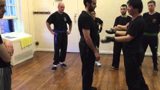 How to deal with the larger opponent - Wing Chun
