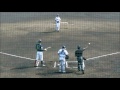 横浜denaベイスターズ2軍　6回裏　野川拓斗投手の投球風景20160529長浦ベイスターズ球場