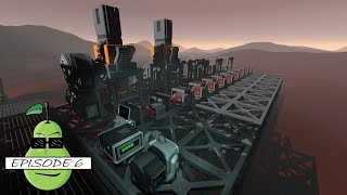 Stationeers Mars Playthrough: Episode 6: Building a Deep Drill mining platform, more mining