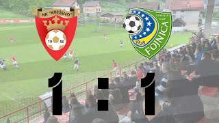 [SAŽETAK] NK Kreševo - FK Fojnica 1:1 | 11. kolo Kantonalna liga SBK/KSB 2021./2022.