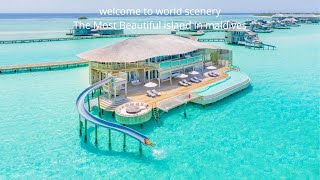 The Most Beautiful island in maldives