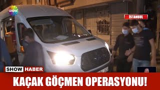 Kaçak göçmen operasyonu!