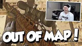 OUT OF THE MAP TRICKSHOTTING ON MWR! (Modern Warfare Remastered Trickshotting ft. Nudah, Crude)