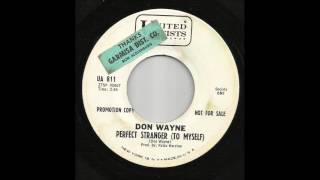 Don Wayne - Perfect Stranger To Myself