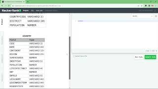 Hackerrank SQL solutions (Population Census) Level Easy Tamil