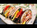 🌻접어먹는김밥.안눅눅하게 단단하게 접는 비법.folded kimbap.folded temaki.sushi wrap.hack