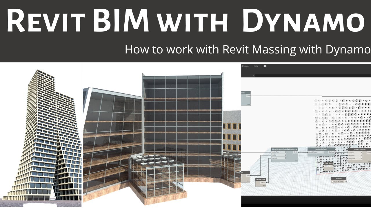 Revit BIM With Dynamo | Revit Massing Tutorial With Dynamo - YouTube