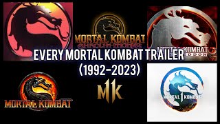Every Mortal Kombat Trailer (MK-MK1) | 1992 - 2023