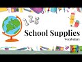 List of Office Supplies in English | Stationery Items Vocabulary Words